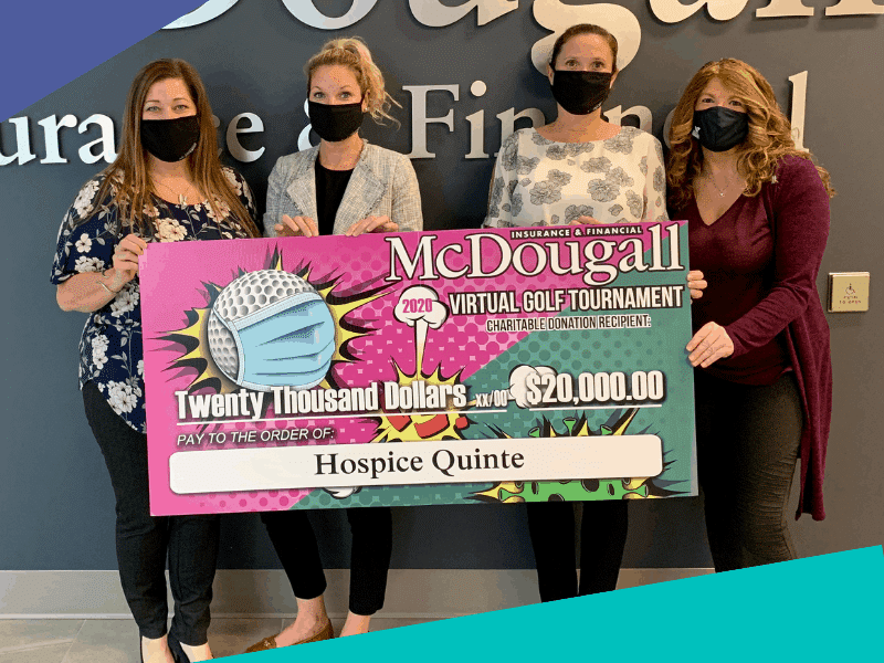 McDougall Golf Tourney Donation Web Post – October 2020