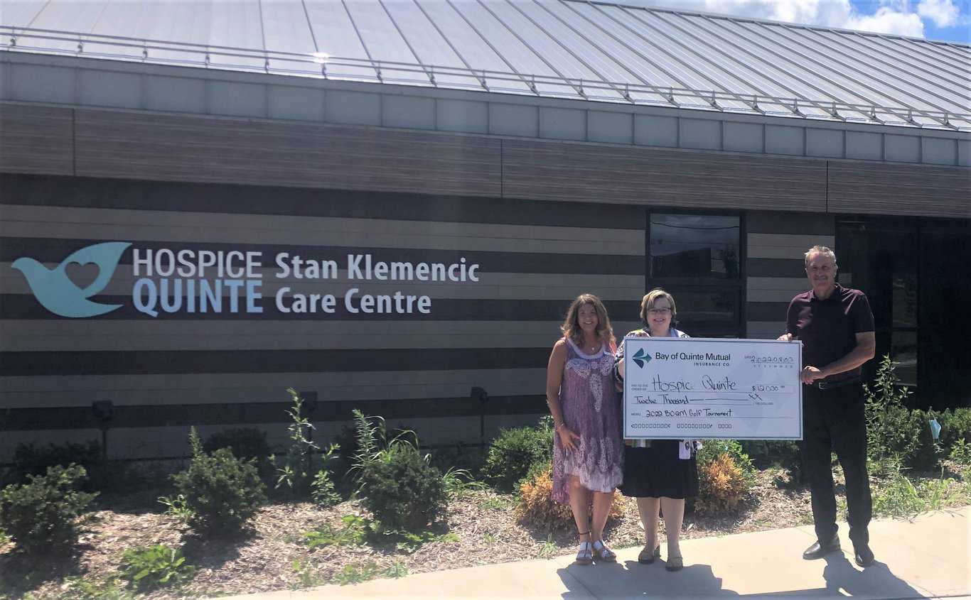 Bay of Quinte Mutual Insurance Company $12K Gift