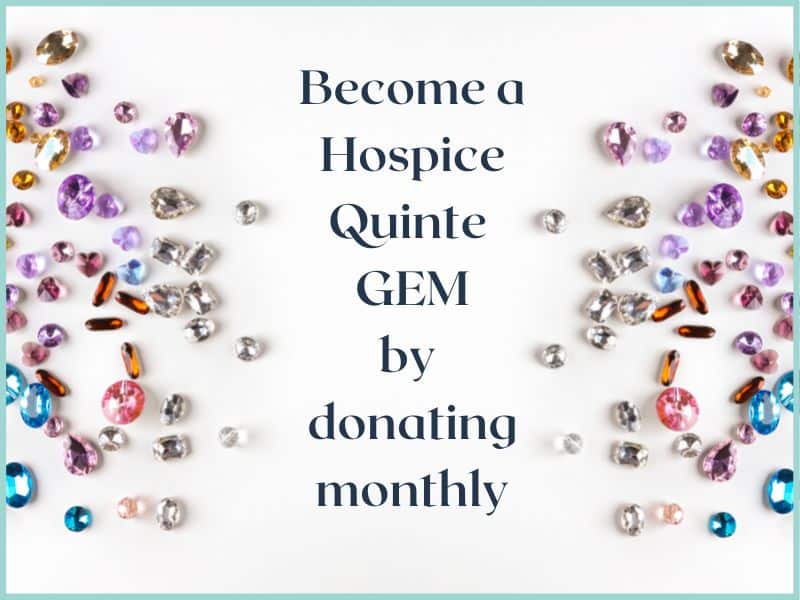 Linke to Hospice Quinte's Monthly Giving Form