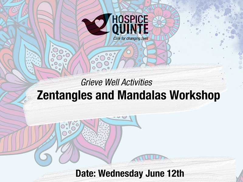 Zentangles and Mandalas Workshop